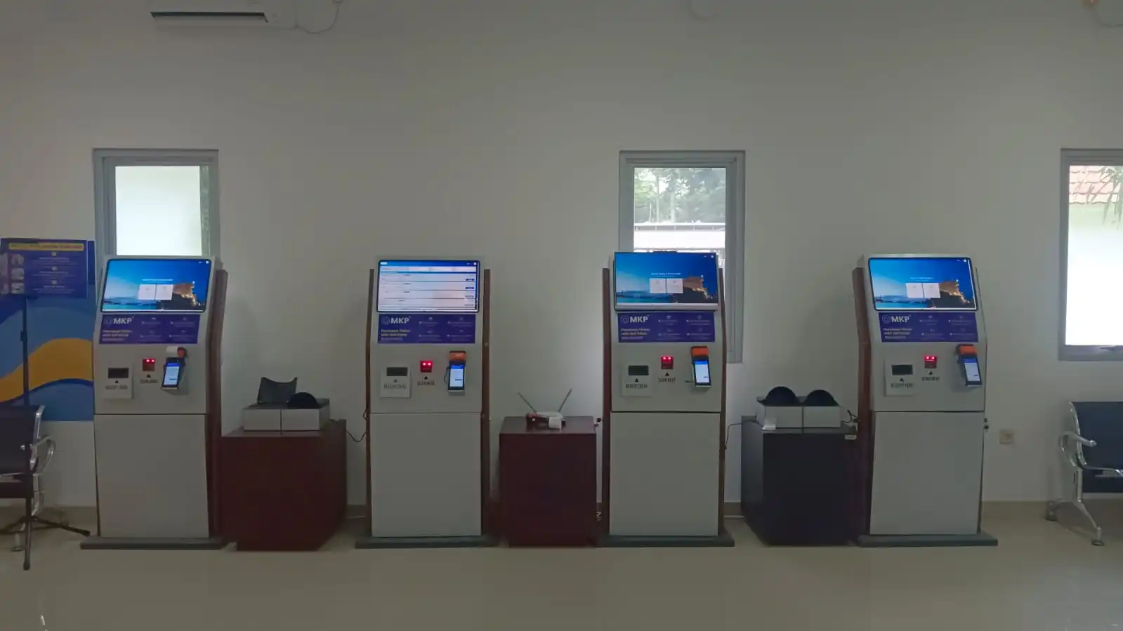 Selfkiosk Pelabuhan